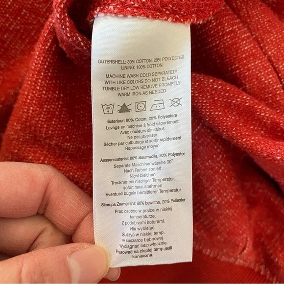 BURTON Reversible Full Zip Sweatshirt Hoodie Mens Size L - Picture 9 of 11